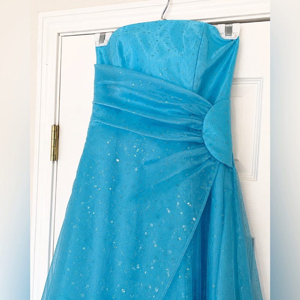 Cache Glitter Blue Dress
